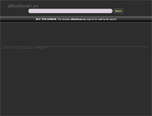 Tablet Screenshot of aftonhoran.se
